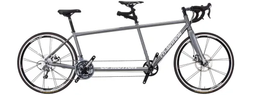 Co-Motion Carrera Shown in Pewter Gray w Bright Silver Logos